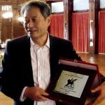 Ang Lee receiving the first Career Achievement Queer Lion Award