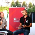 Daniel N. Casagrande, director of Queer Lion, live on Rainews.it, interviewed by Lorenzo Di Las Plassas