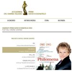 Congratulations to Philomena (Queer Lion 2013) on winning the David di Donatello award 2014 for Best Picture of the European Union