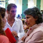 Chiara Francini, Antonio Merone, Anna Paola Concia at the Queer Lion ceremony