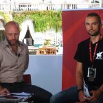 Daniel N. Casagrande, director of Queer Lion, live on Rainews.it, interviewed by Lorenzo Di Las Plassas