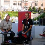 Daniel N. Casagrande, director of Queer Lion, live on Rainews.it, interviewed by Lorenzo Di Las Plassas