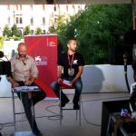 Daniel N. Casagrande, director of Queer Lion, live on Rainews.it, interviewed by Lorenzo Di Las Plassas
