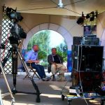 Tinto Brass, president of Queer Lion jury, interviewed live on Rainews.it by Lorenzo Di Las Plassas