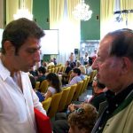 Antonio Merone & Tinto Brass at the Queer Lion ceremony