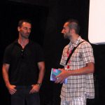 Alessandro Calza & Daniel N. Casagrande at the european premiere of Ciao (film) di Yen Tan at sala Zorzi