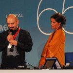 Paolo Bertolin & Violetta Bellocchio hosting the collateral awards ceremony