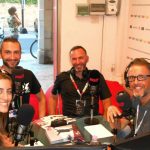 Queer Lion jurors, Angelo Acerbi (President), Daniel N. Casagrande and Marco Busato on air on FRED.fm