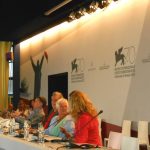 August 31st, 2013: press conference of Stephen Frears' "Philomena" with Dame Judi Dench. Competing for Queer Lion