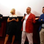September 7th, 2013. Queer Lion special debate, "Fighting Homophobia: How?". QL president Daniel N. Casagrande , with Sen. Josefa Idem, Franco Grillini and MP Alessandro Zan