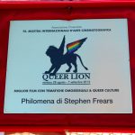 September 7th, 2013. Queer Lion 2013. To "Philomena" directed by Stephen Frears