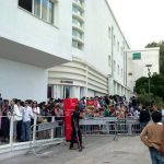 September 2nd, 2013: queueing before a screening
