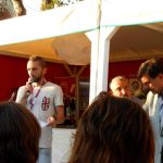September 6th, 2013: collateral awards ceremony, hosted by Giornate degli Autori - Venice Days. Queer Lion director Daniel N. Casagrande announcing the winner of the 7th Edition