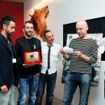 Venezia 69: Sylvain Azou, Venice Days deputy director, reads the jury statement for Queer Lion Award 2012 winner