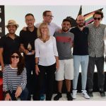 Queer Lion ceremony: Enrique Salanic, Manolo Herrera (actors), Li Cheng (director), George F Roberson (producer), Luis Andrés Schwartz (production manager), Daniel N. Casagrande (QL), Gaia Furrer, Renata Santoro, Luca Di Leonardo (Giornate degli Autori)