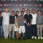 Queer Lion ceremony: Enrique Salanic, Manolo Herrera (actors), Li Cheng (director), George F Roberson (producer), Luis Andrés Schwartz (production manager), jury (QL), Daniel N. Casagrande (QL), Giorgio Gosetti (Giornate degli Autori)