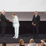 Sep 02 - Julie Andrews receiving the Golden Lion for Lifetime Achievement (photo Marco Visca Studio)