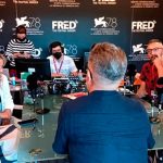 06 settembre - Roundtable sul cinema queer, Angelo Acerbi (Fred Film Radio), Daniel N. Casagrande e Marco Busato (Queer Lion), Antonella Benanzato e Ilaria Feole (jury) 06 settembre - Roundtable sul cinema queer, Angelo Acerbi (Fred Film Radio), Daniel N. Casagrande e Marco Busato (Queer Lion), Antonella Benanzato e Ilaria Feole (jury)