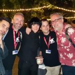 DAY 7 | 09 sep 2022 | Theo Montoya, Daniel N. Casagrande, Cláudia Varejão, Jani Kuštrin and Rich Cline at the Closing party (photo © Queer Lion) DAY 7 | 09 sep 2022 | Theo Montoya, Daniel N. Casagrande, Cláudia Varejão, Jani Kuštrin and Rich Cline at the Closing party (photo © Queer Lion)